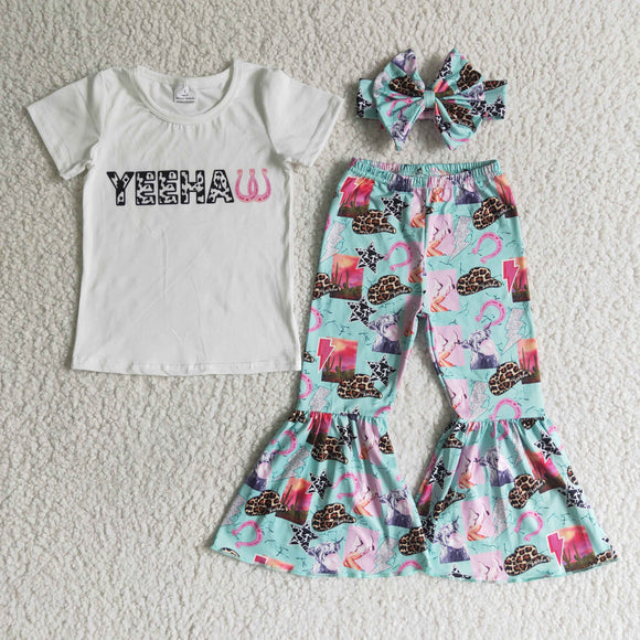 Best-selling YEEEHA outfits+bow