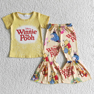 YELLOW bear girl clothing  outfits
