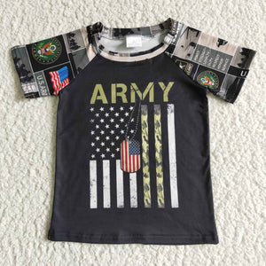 ARMY short-sleeved shirts for boys