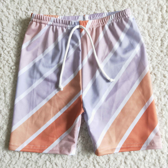 Colorful Summer swimming trunks