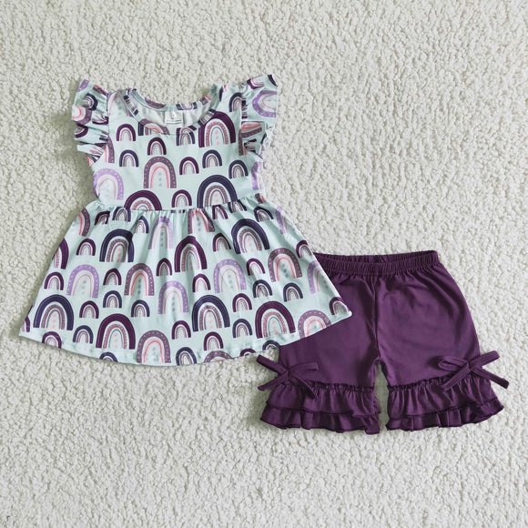 SUMMER purple girl outfits