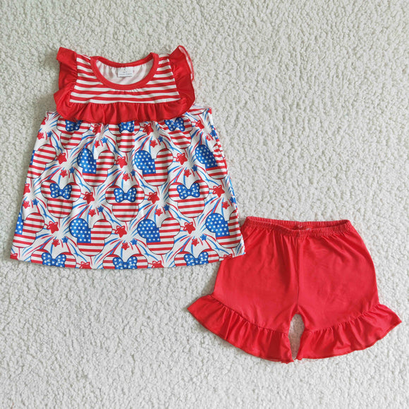 On July 4 cartoon girl outfits