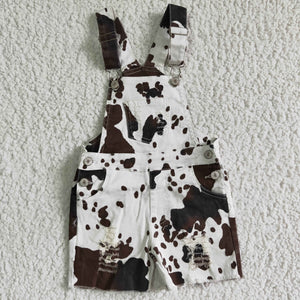 Summer short style cow  suspenders