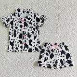 cow girl pajamas clothing