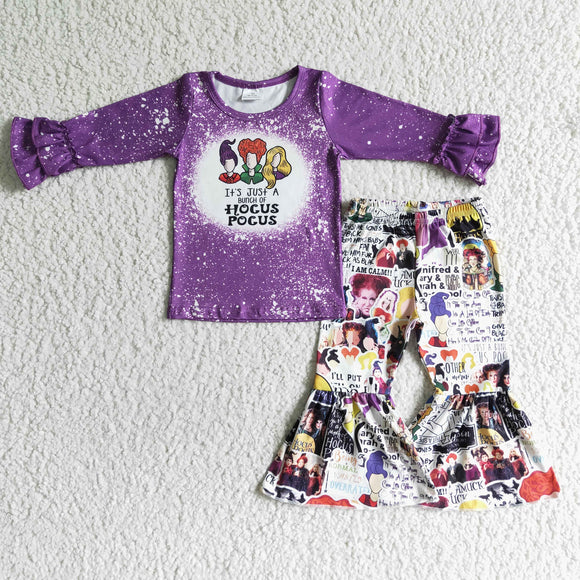 purple cartoon girl clothing