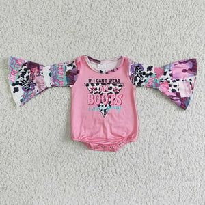 pink BOOTS baby clothing