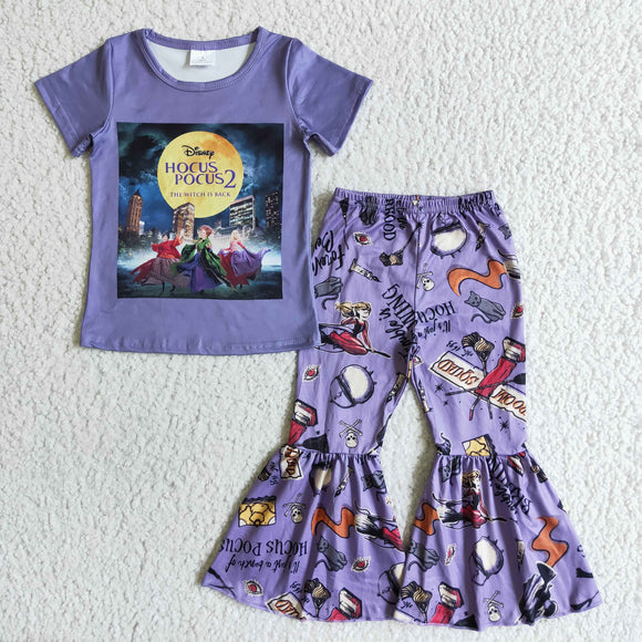 purple Halloween girl clothing