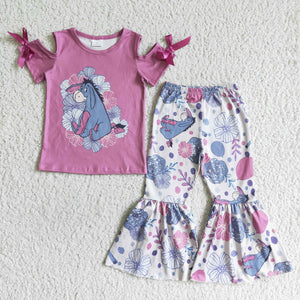 cartoon purple girl clothing