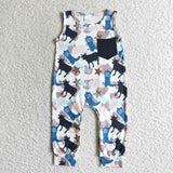 baby cow romper