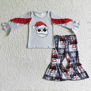 Halloween grey girls clothing