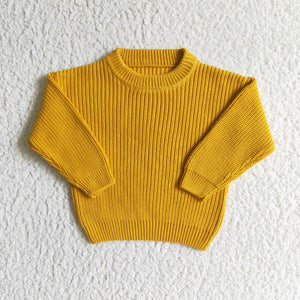 Yellow girl sweater