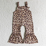leopard Suspenders for girls