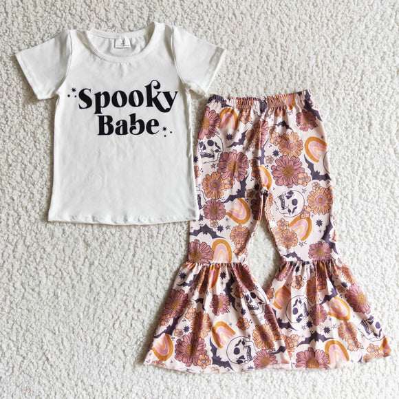 Halloween Spooky babe red girls clothing