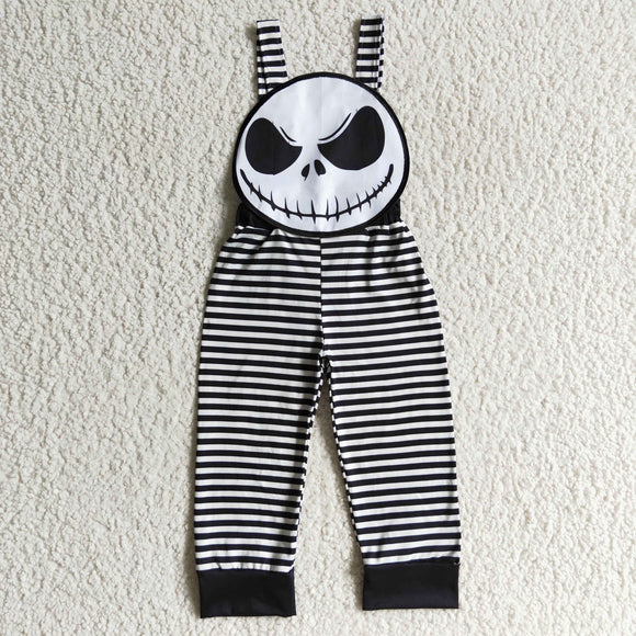 Halloween black stripe Suspenders for boys
