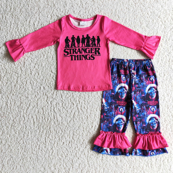 fall pink girls clothing
