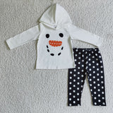 Snowman Boy hoodie suit