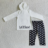 Snowman Boy hoodie suit