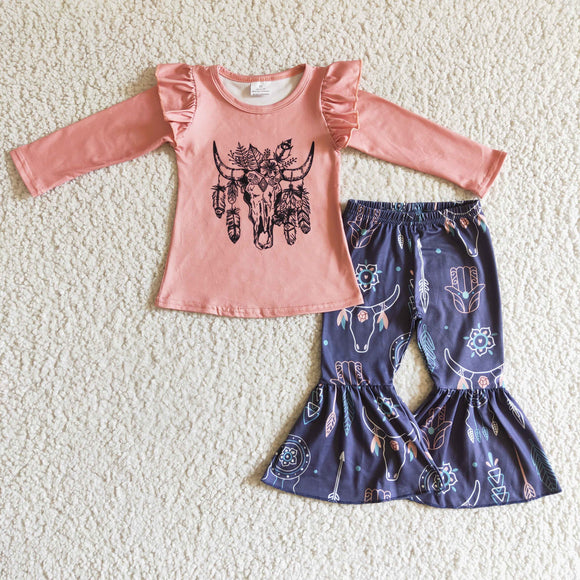 pink cow girls clothing
