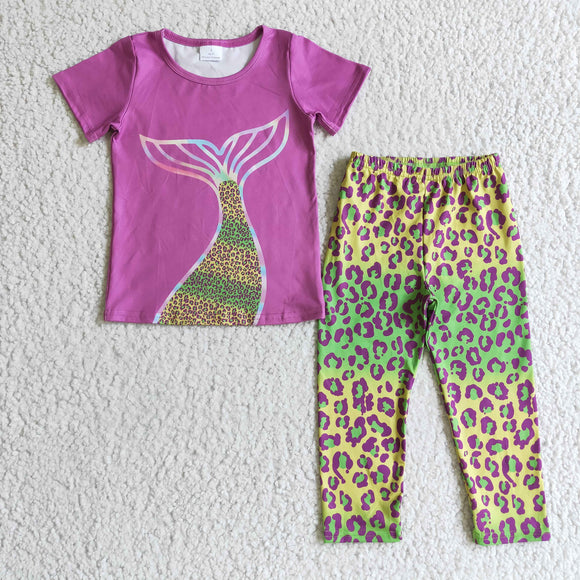 purple leopard girls outfits