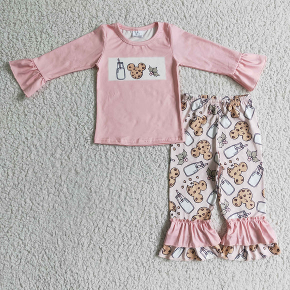 Milk cookies pink girls outfits
