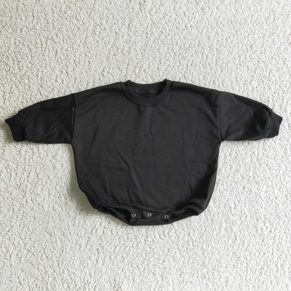 black sweater romper