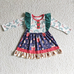 5.5 Christmas cartoon dress