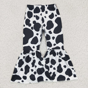 leopard Bell bottom pants