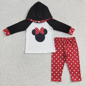 boys and girls cartoon hoodie outfits