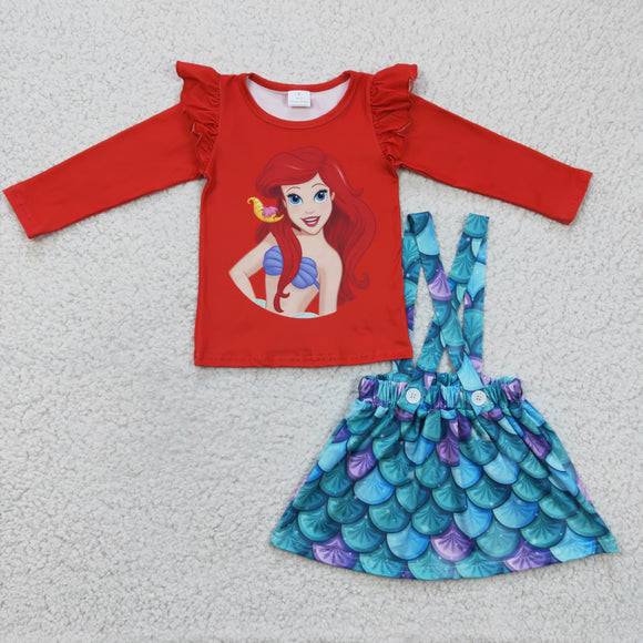 red princess girls outfits clothing