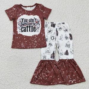 cattle red girls clothing