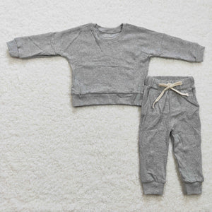 grey cotton  outfits