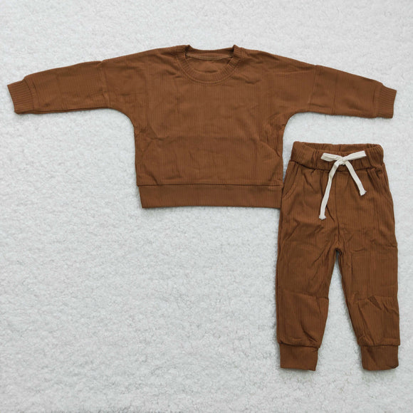 brown cotton  outfits