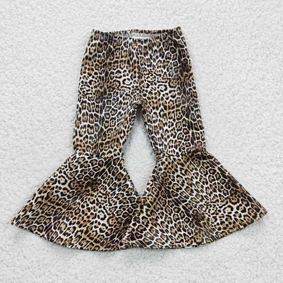leopard Leather pants
