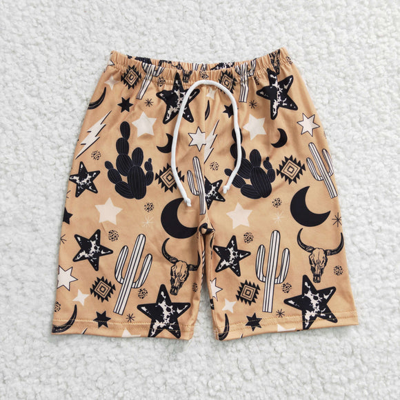 western cactus swimming trunks