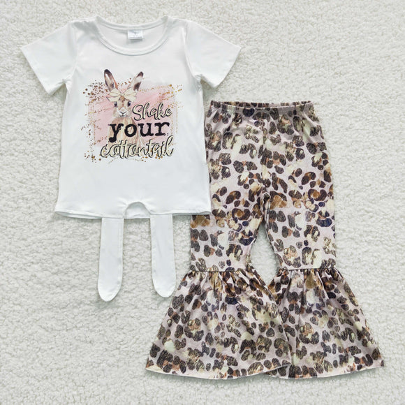 Easter leopard girls outfits clothing