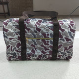 High quality camouflage print women's duffel bag