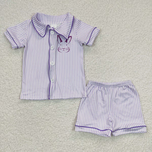 Easter blue  boy outfits pajamas
