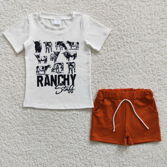 summer white ranchy stuff boy outfits