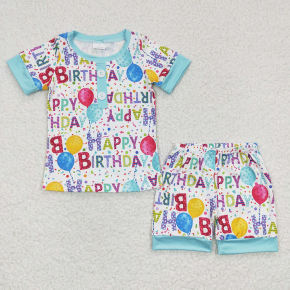 Happy birthday pajamas boys clothing