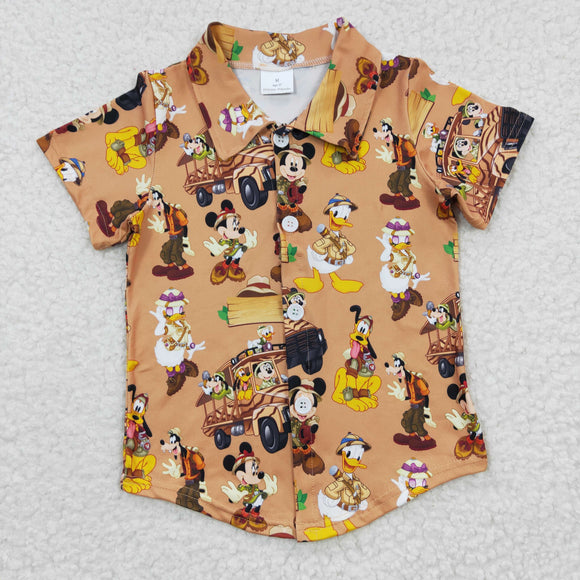 summer cartoon mouse boys T-shirts