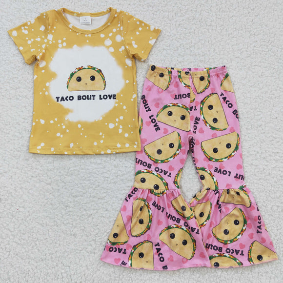 yellow taco bout love girls clothing