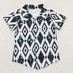 western Diamond shape boys T-shirts