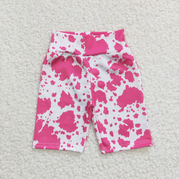 Summer girl cycling shorts--pink