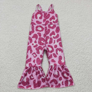 pink leopard jumpsuit