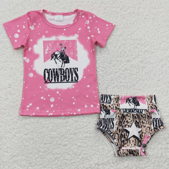 cowboys pink bummies outfits
