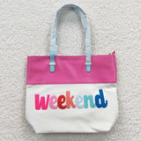 High quality weekend print Tote bag