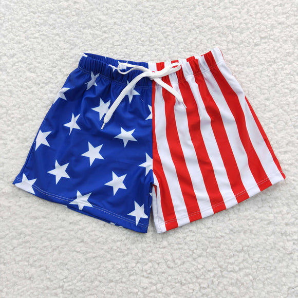 4th of July swimming trunks