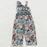 turquoise girls jumpsuit