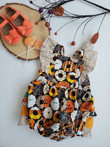 donuts baby romper