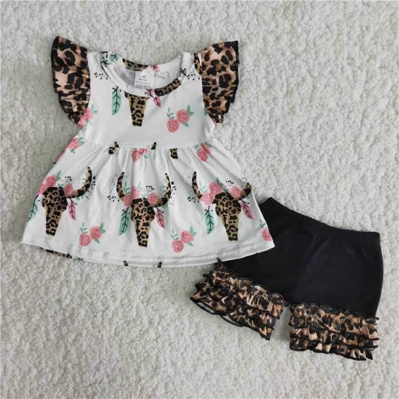 cow print Girl's Summer outfits